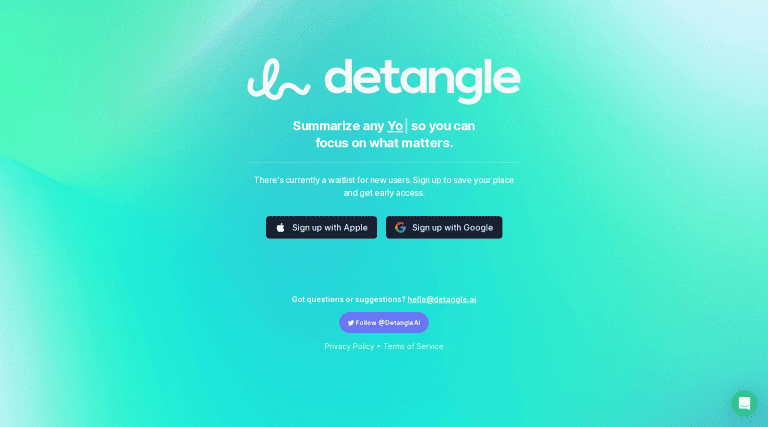 detangle.ai כלי בינה מלאכותית