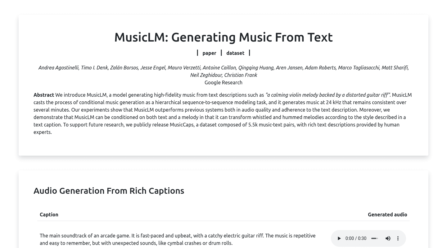 google research.github.io seanet-musiclm-e- -כלי בינה מלאכותית