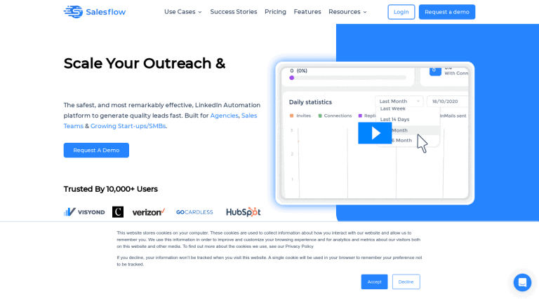 salesflow.io כלי בינה מלאכותית